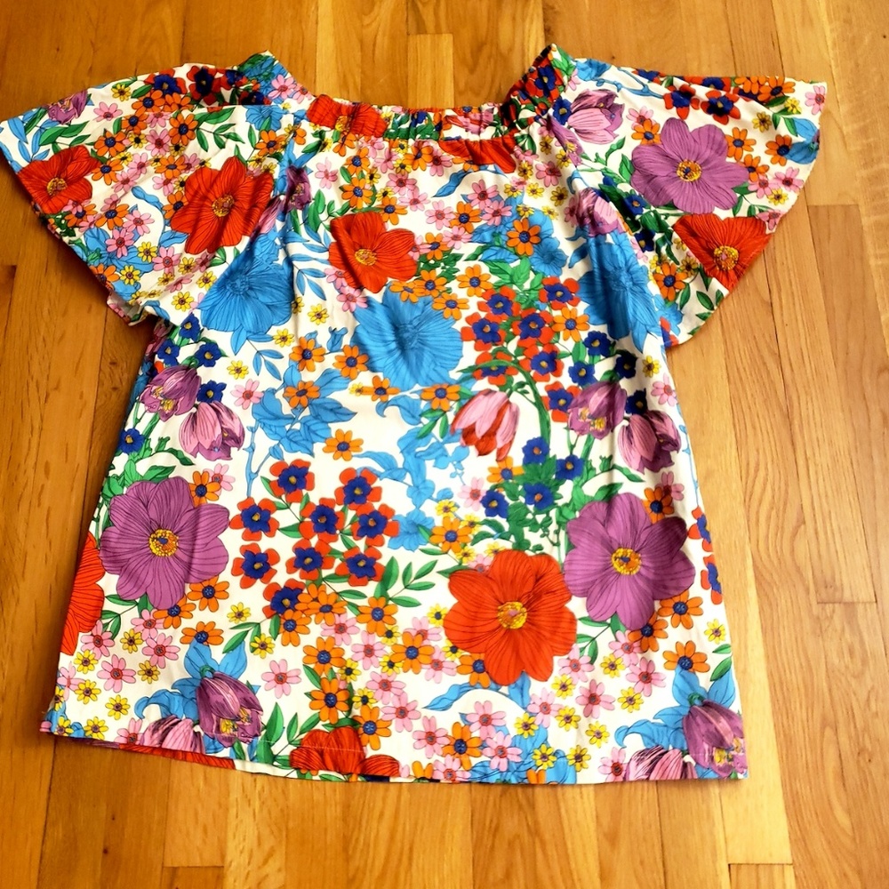 Off the shoulder shift dress